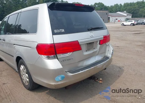 2008 Honda Odyssey Lx из США, поврежденный, VIN 5FNRL38218B045306